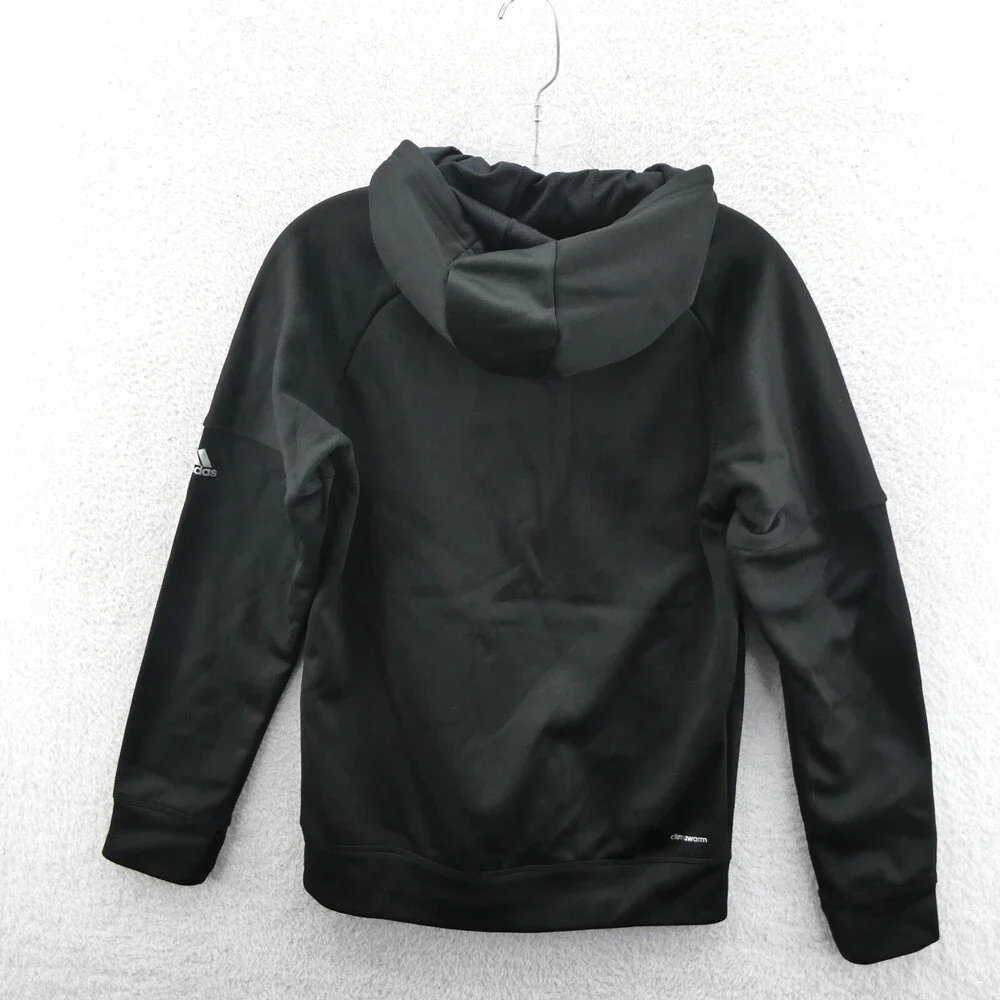 NC State Wolfpack Hoodie Womens‎ Small Black Pullover Adidas Sweatshirt Top New